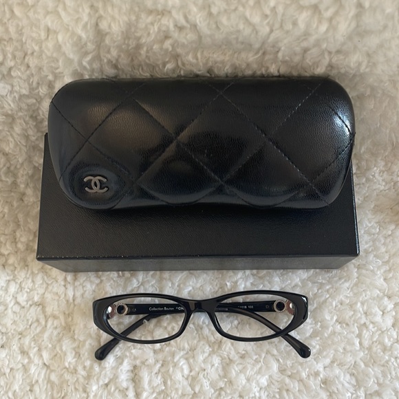 authentic chanel eyeglass frames
